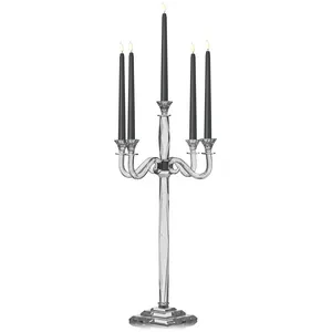 Канделябр «Фесон» на 5 свечей хрустальный - Фото 5