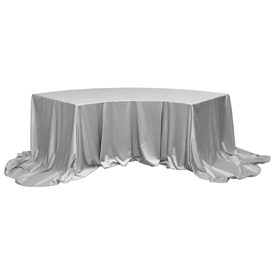 Скатерть для президиума бархатная светло-серая - Фото миниатюра 2