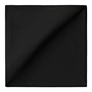 Салфетка габардин черная - Фото 1