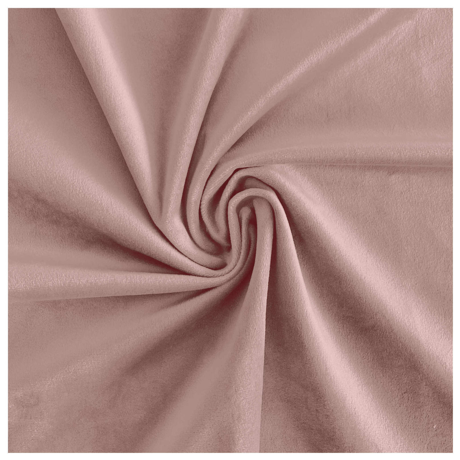 Скатерть прямоугольная бархатная розовая - Фото миниатюра 2