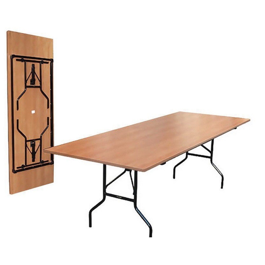 Стол прямоугольный 180х80 см с мулетоном - Фото миниатюра 1