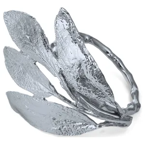 Кольцо для салфетки «Сагуло» серебряное - Фото 1