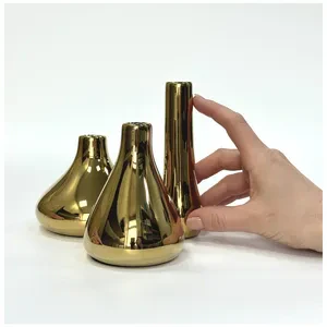 Набор золотых ваз «Гута» - Фото 2