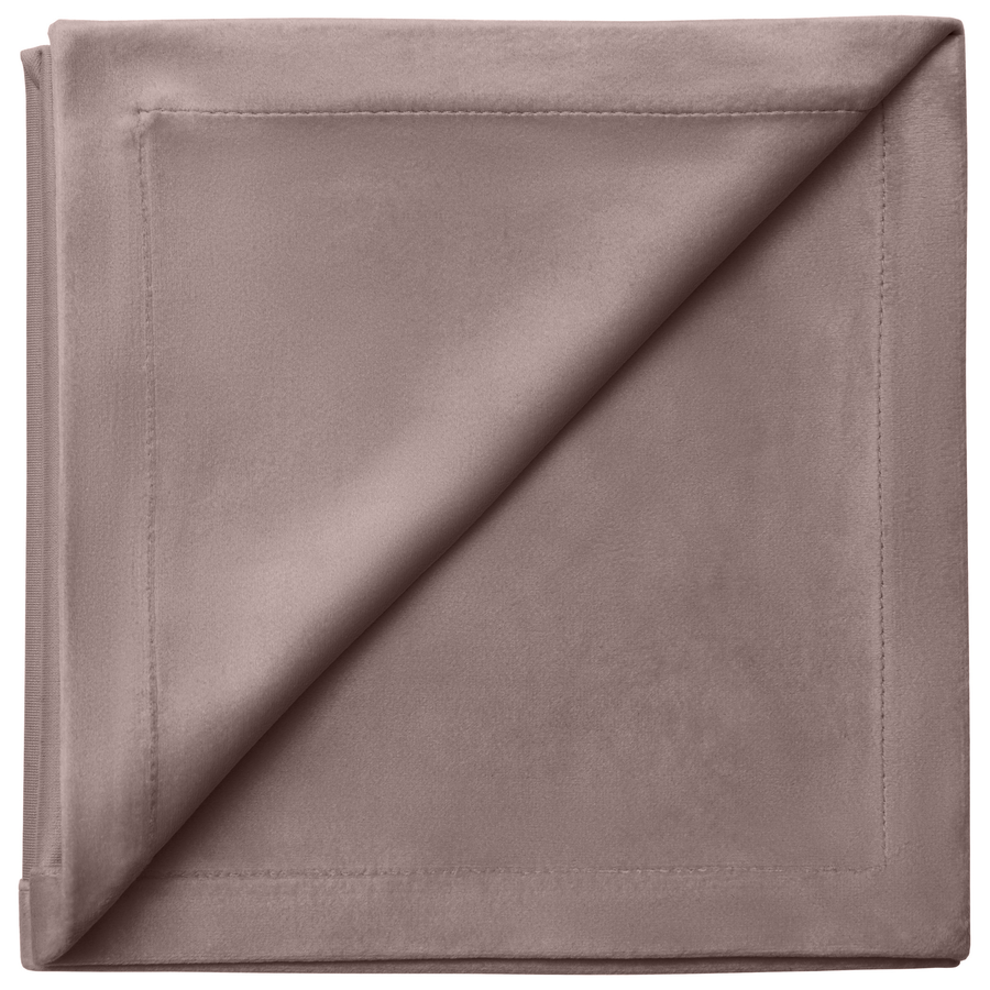 Салфетка бархатная пыльно-фиолетовая - Фото миниатюра 1