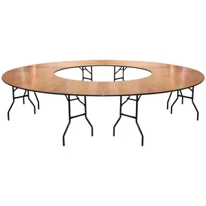 Стол «Змейка» широкий, 4 части