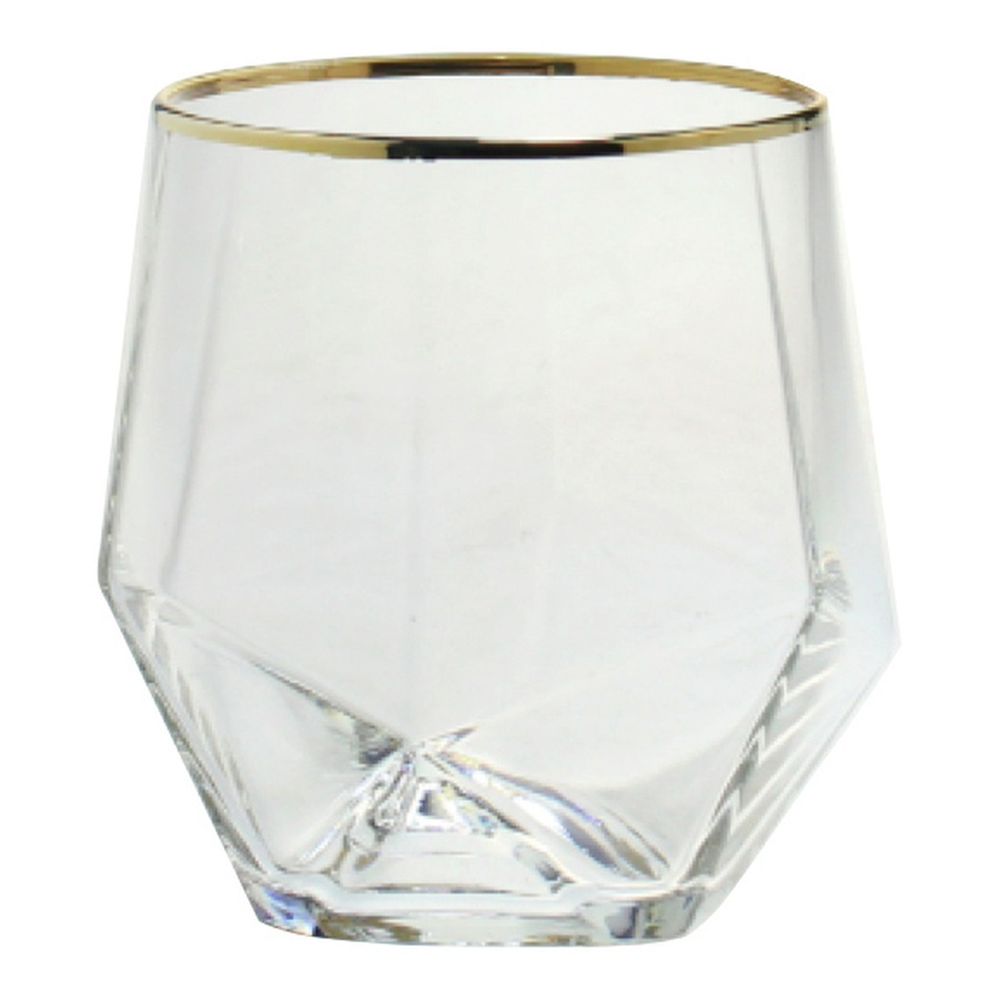 Стакан "Геометрия" прозрачный - Фото миниатюра 1