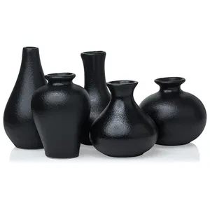 Набор черных ваз «Хомфарито» - Фото 1