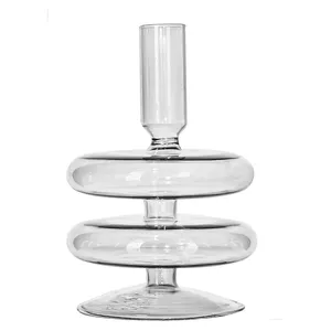 Ваза «Букли-3» прозрачная - Фото 1