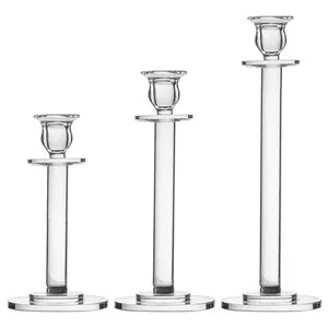 Набор подсвечников «Берк» хрустальные