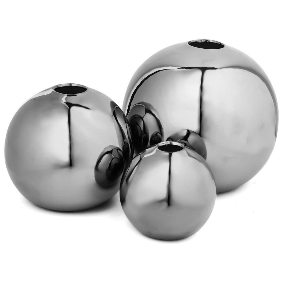 Набор серебряных ваз «Рондо» - Фото миниатюра 1