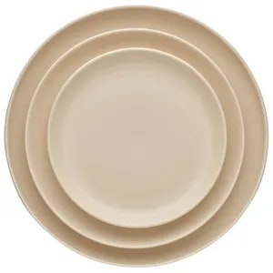 Набор тарелок «Моно» бежевых 31, 27 и 21см