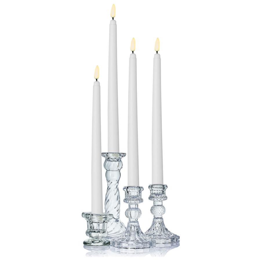 Набор подсвечников «Фортуна» прозрачные - Фото миниатюра 2