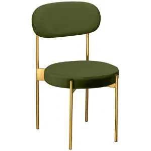 Стул «Тотем» золотой, мшистый бархат - Фото 1