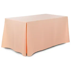 Скатерть прямоугольная габардин пудровая
