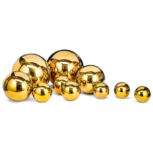 Набор настольной скульптуры «шары Фамилия» золотые