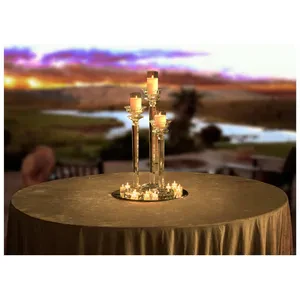 Фокус круглый из серебряного зеркала