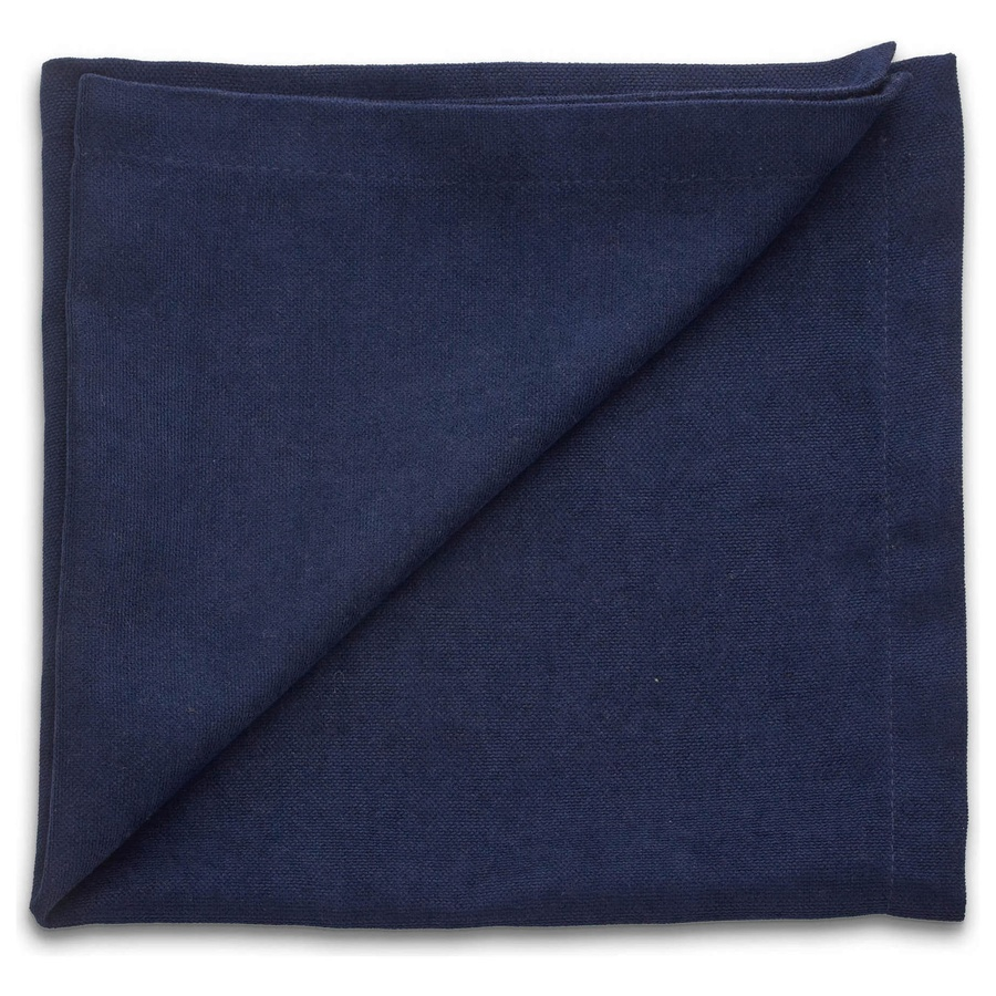 Салфетка из канваса темно-синяя - Фото миниатюра 1