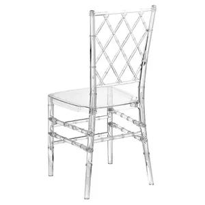 Стул «Диамант» прозрачный, поликарбонат