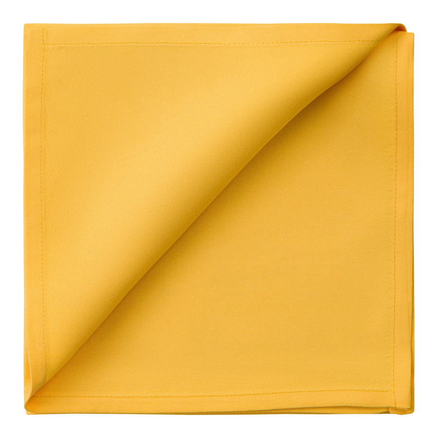 Салфетка габардин желтая - Фото миниатюра 1