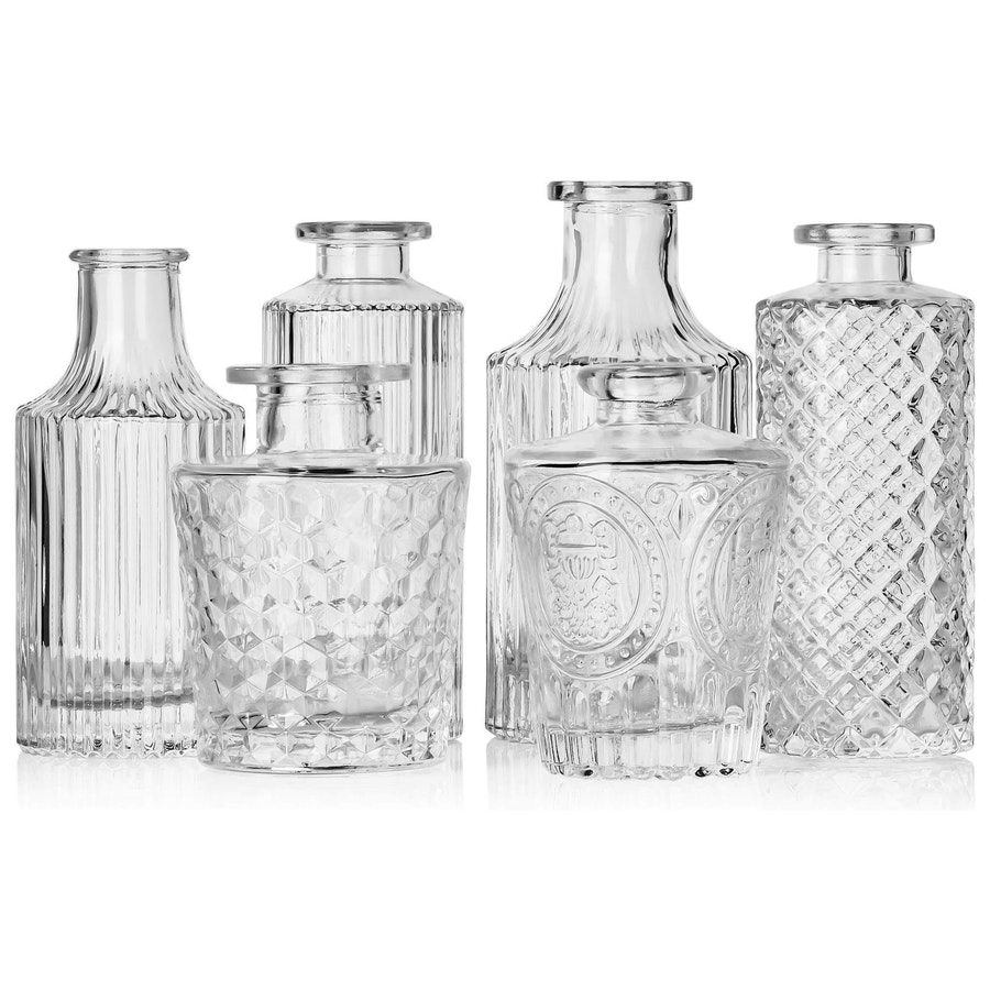 Набор прозрачных ваз «Графико» - Фото миниатюра 1