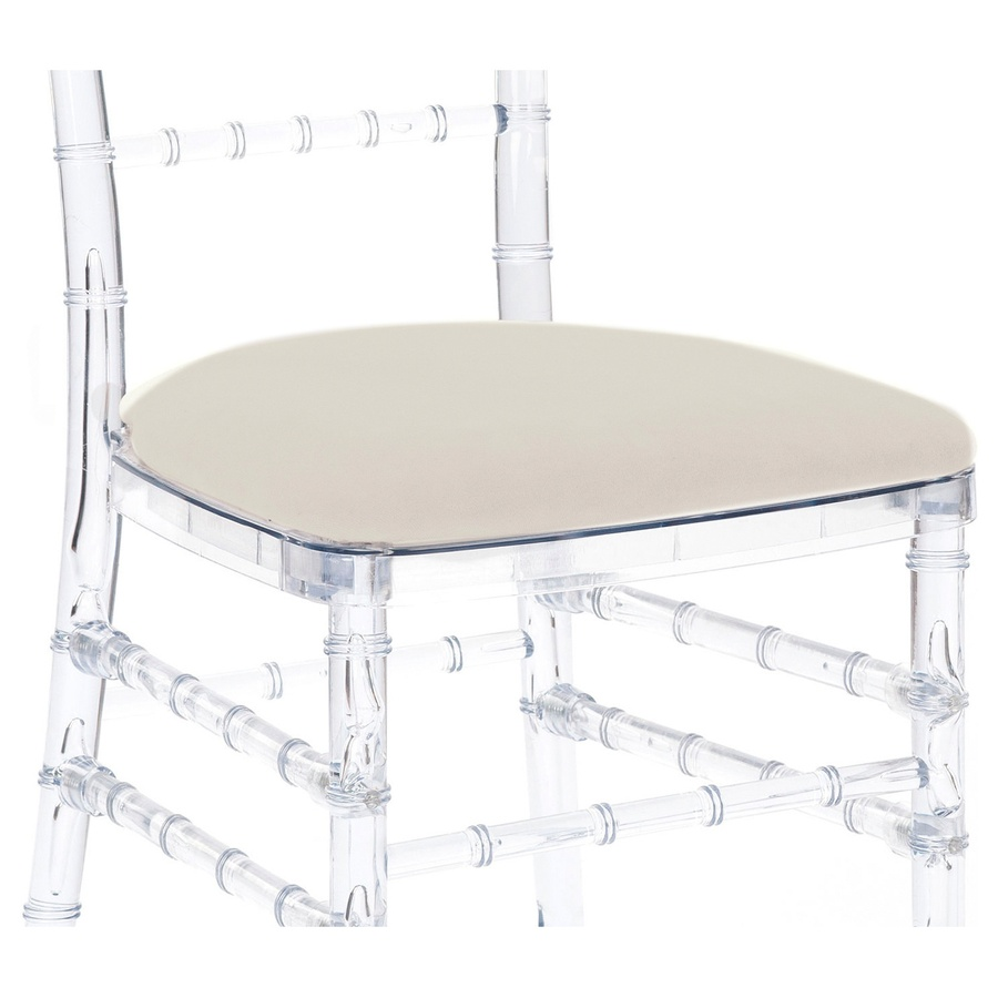 Подушка Кьявари кремовый бархат. Сдается со стулом - Фото миниатюра 1