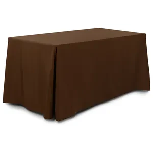 Скатерть прямоугольная габардин шоколадная