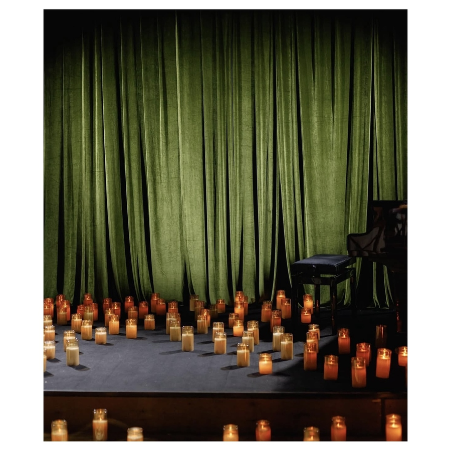 Набор Led свечей янтарного цвета - Фото миниатюра 2