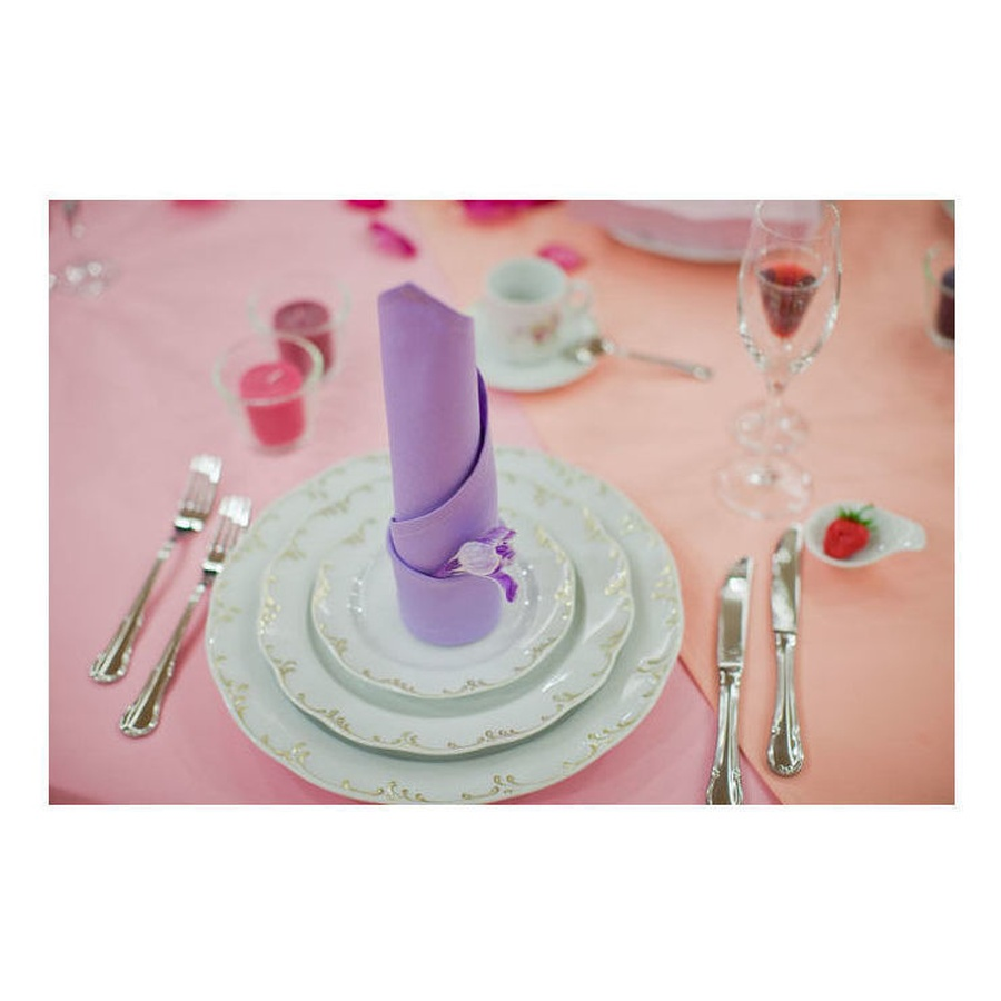 Салфетка габардин лавандовая - Фото миниатюра 2