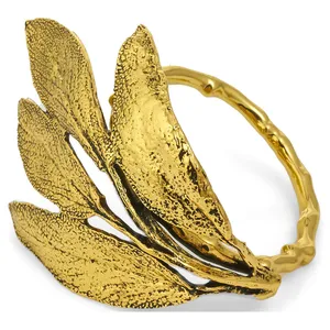 Кольцо для салфетки «Сагуло» черненое золото - Фото 1