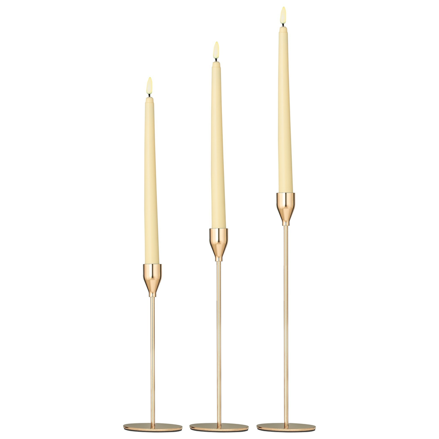 Набор подсвечников «Имс» золотого цвета - Фото миниатюра 3