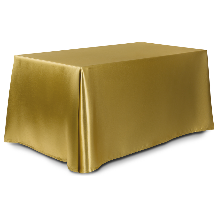 Скатерть прямоугольная золотая - Фото миниатюра 1