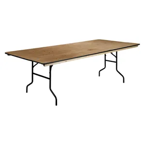 Стол широкий прямоугольный 240х100 см с мулетоном