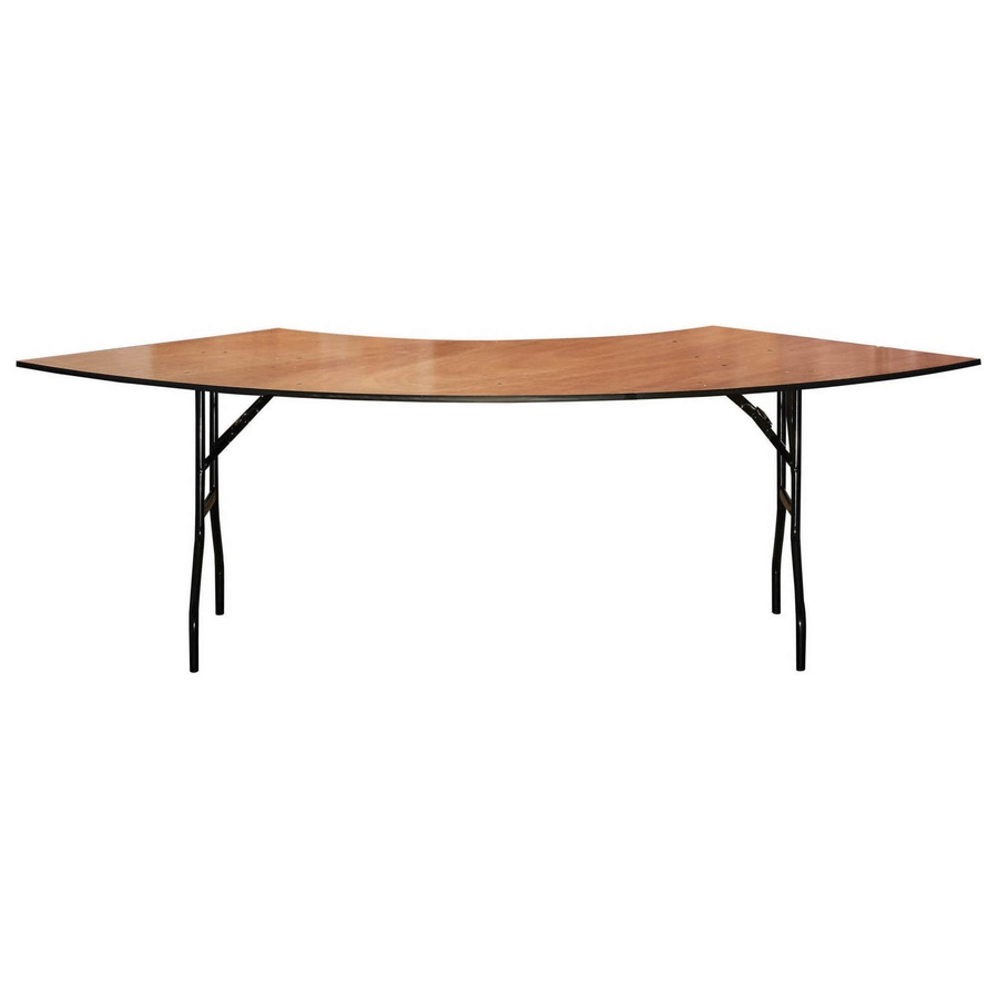 Стол «Змейка» 1 часть коричневый - Фото миниатюра 1