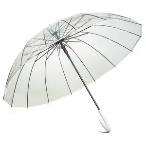 Зонт от дождя прозрачный - Фото 1