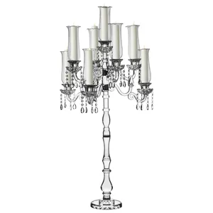 Канделябр «Алис» на 9 свечей хрустальный большой - Фото 5