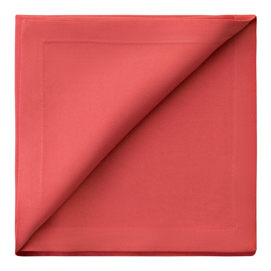 Салфетка габардин коралловая - Фото миниатюра 1
