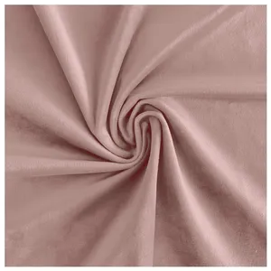 Скатерть круглая бархатная розовая - Фото 2