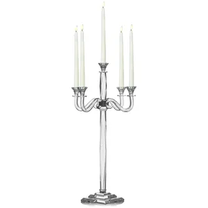 Канделябр «Фесон» на 5 свечей хрустальный - Фото 6