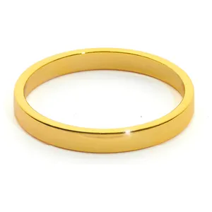 Кольцо для салфетки «Оскар» золотое - Фото 1