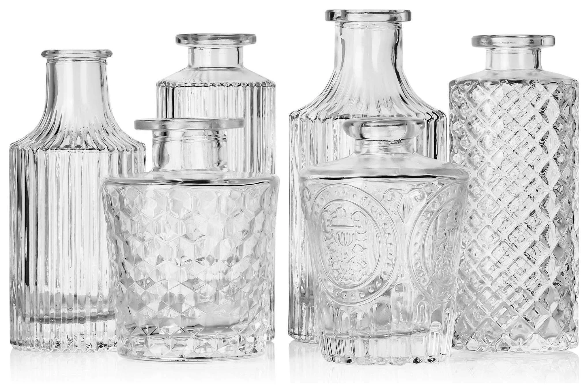 Набор прозрачных ваз «Графико»