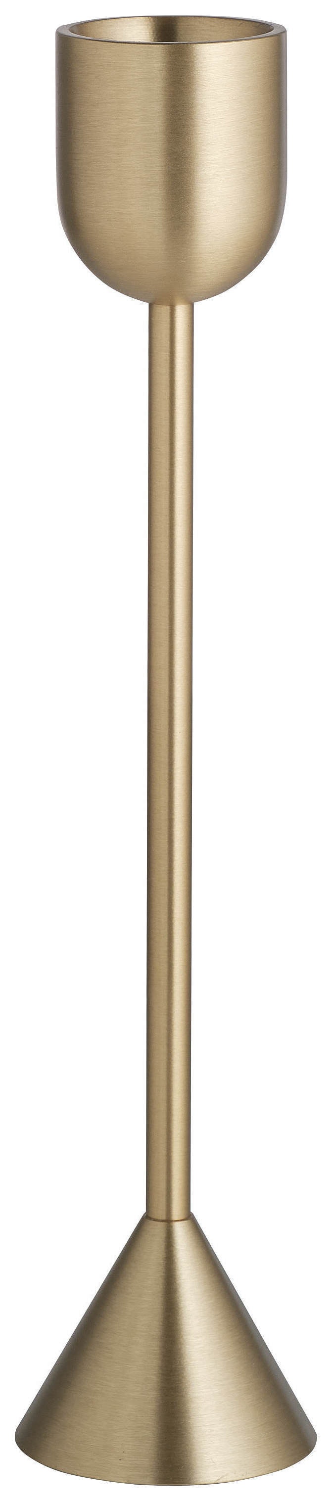 Подсвечник «Лори» L, золотого цвета