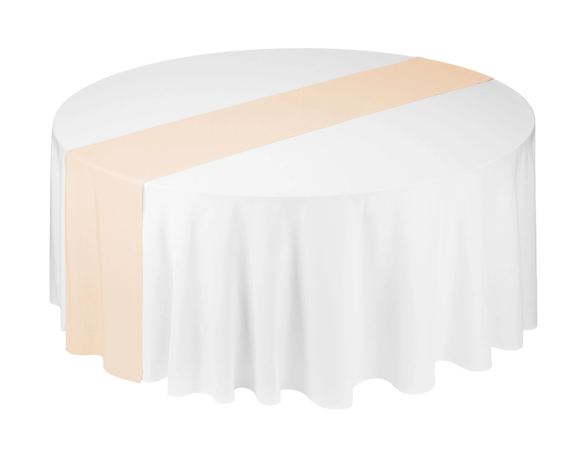 Раннер габардин персиковый