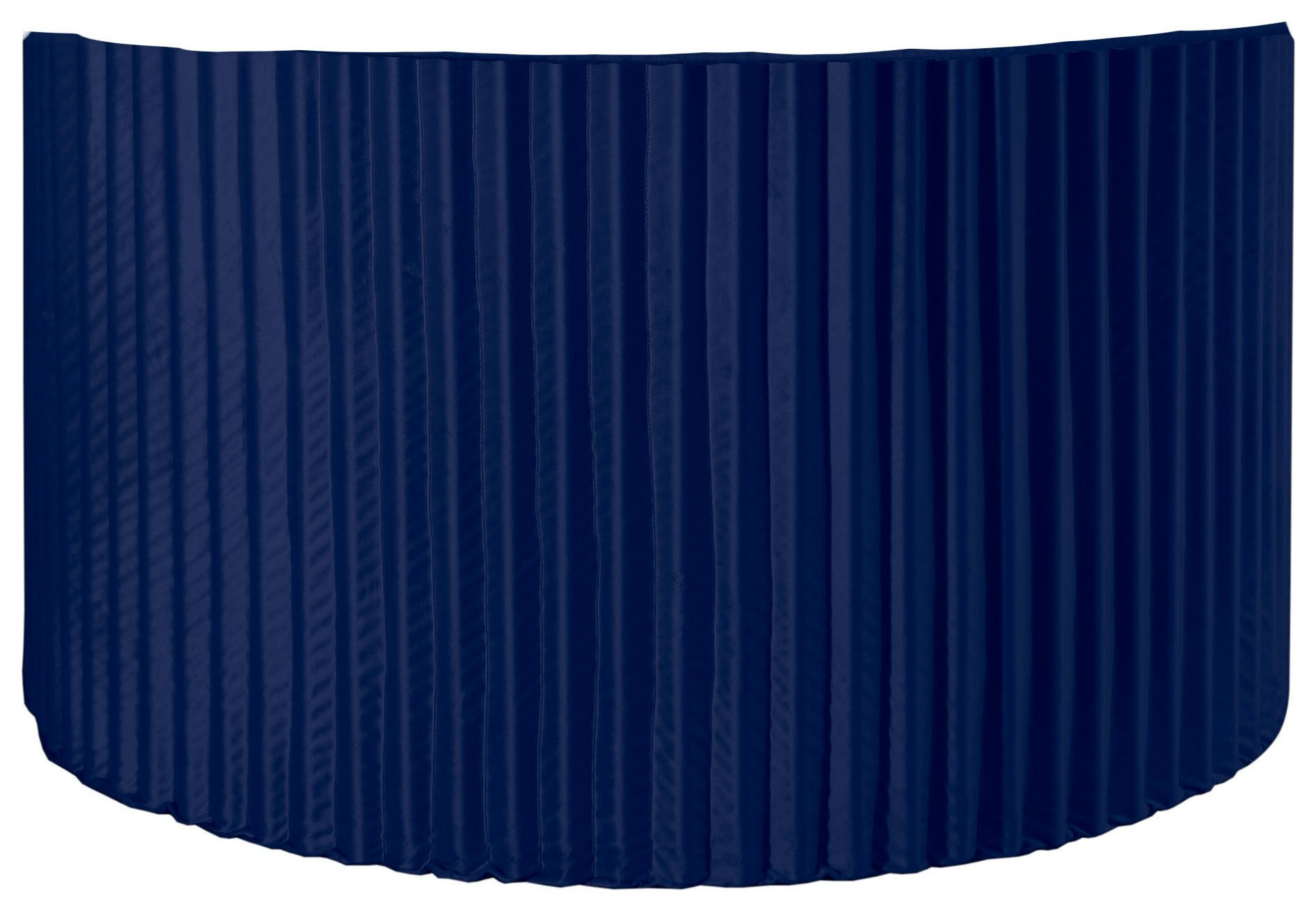 Чехол для ноги прямого стола Арис, темно-синий бархат