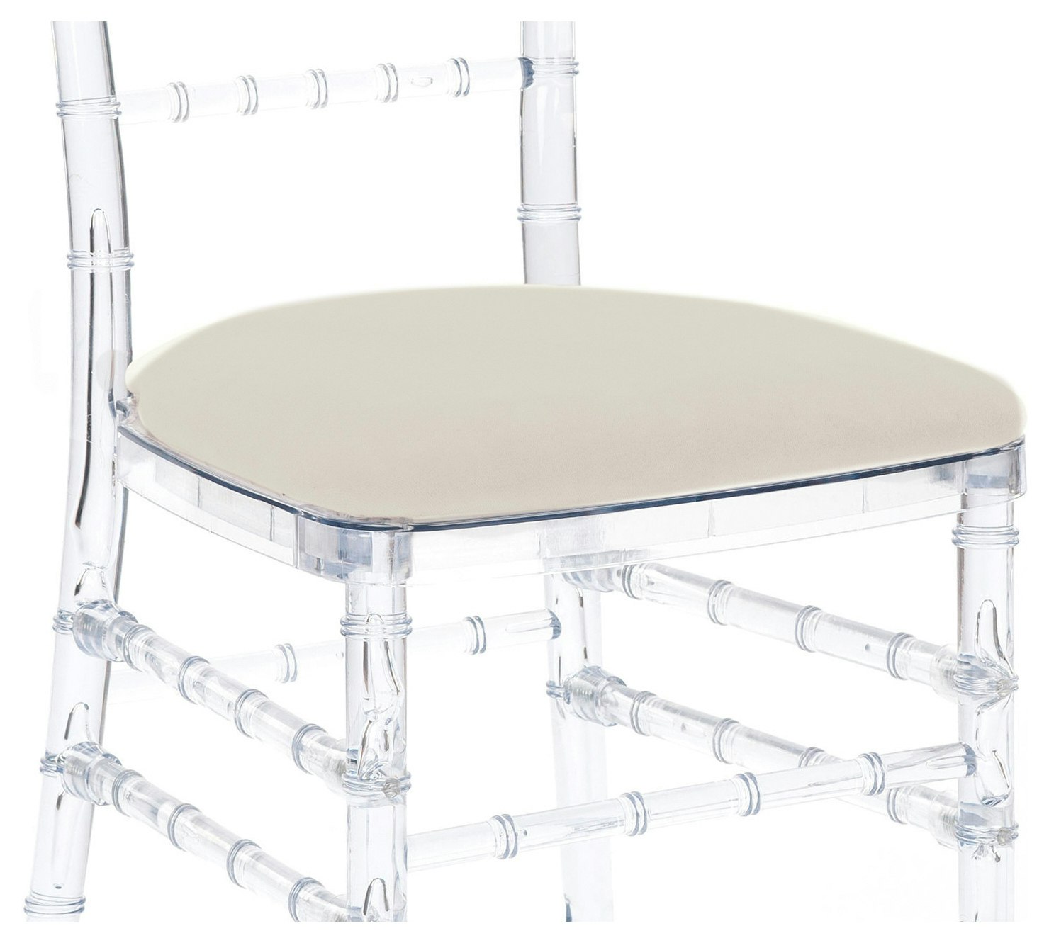 Чехол для подушки Кьявари из кремового бархата