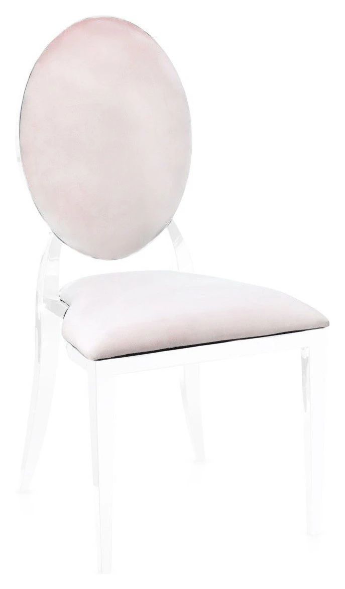 Чехол 2 шт. Вашингтон, бархат пыльно-розовый