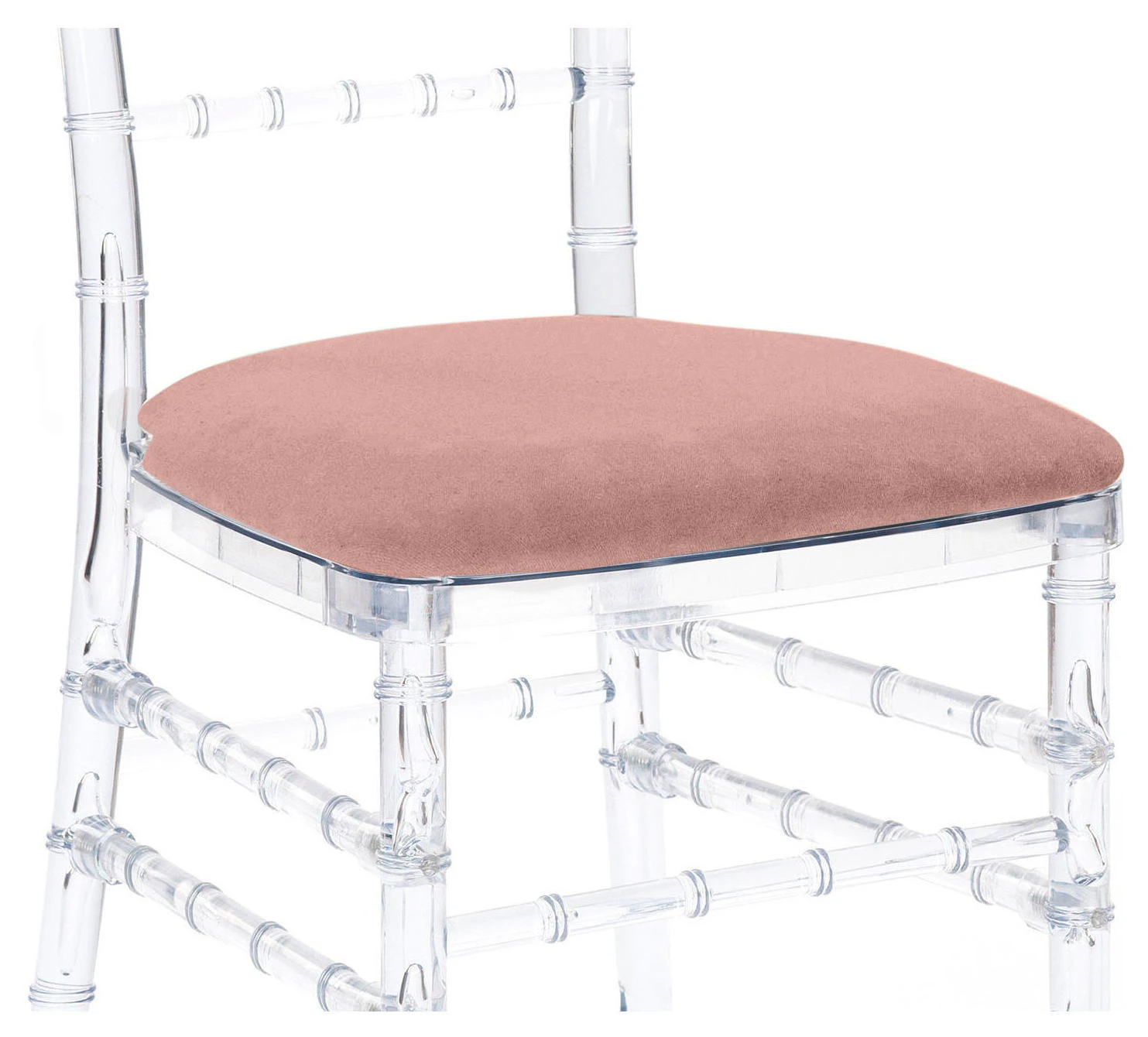 Подушка Кьявари розовый бархат. Сдается со стулом