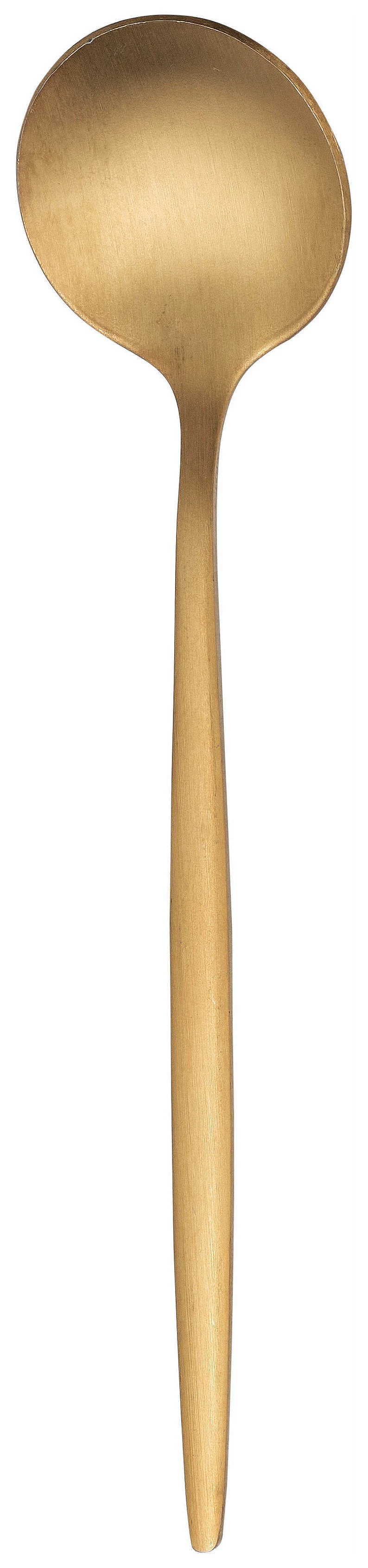 Десертная ложка  «Изи» матовое золото