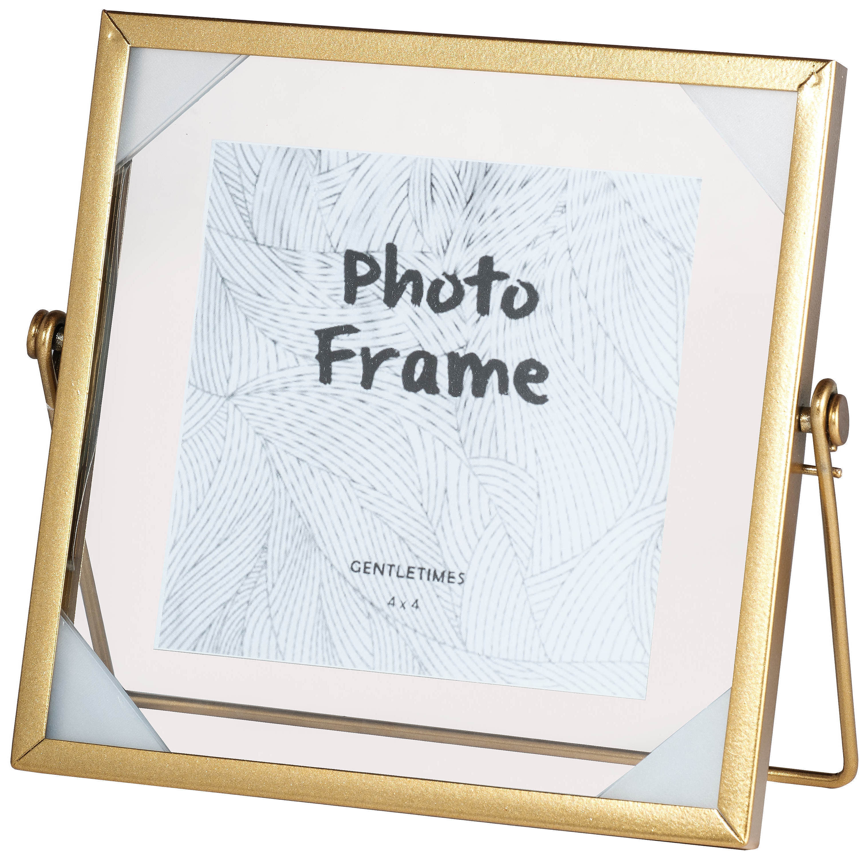 Рамочка для фотографий золотая