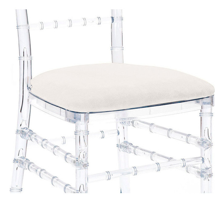 Чехол для подушки Кьявари из молочного бархата