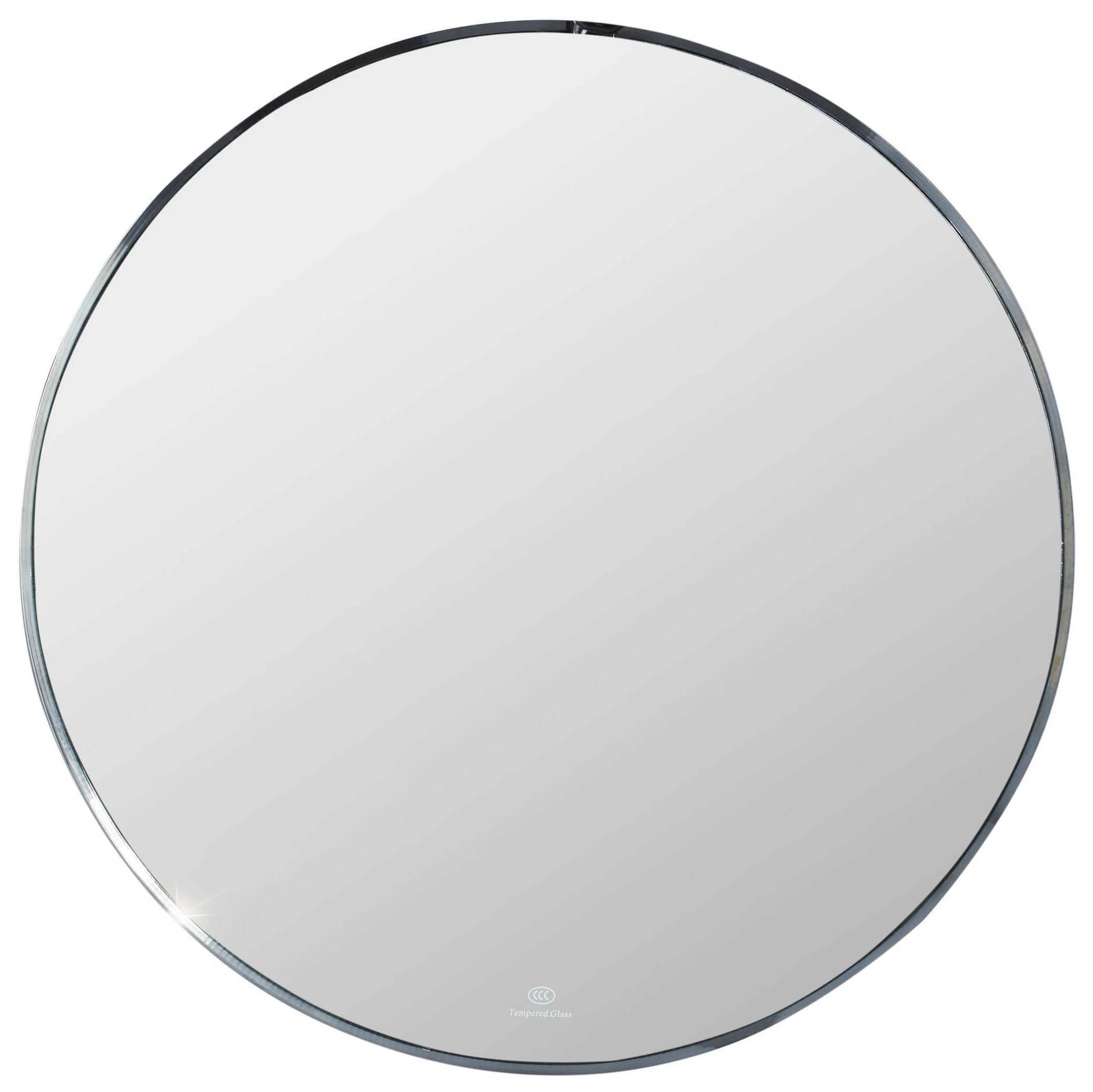 Фокус круглый из серебряного зеркала